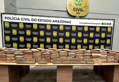 PC-AM apreende 150 quilos maconha tipo skunk em casa na comunidade Grande Vitória