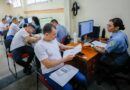 Candidatos a soldados convocados para a PMAM se apresentam para fase de entrega de documentos