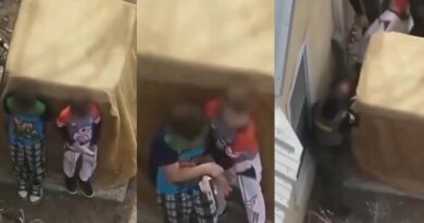 Vídeo; polícia atira em crianças após se recusarem a soltar arma carregada