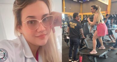 Vídeo; falsa médica é presa em academia de Manaus durante operação da Polícia Civil