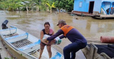 Governo do Amazonas divulga boletim sobre a cheia no estado, neste domingo