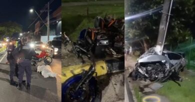 Vídeos; imprudência volta a marcar tragédias no trânsito de Manaus em menos de 12 horas