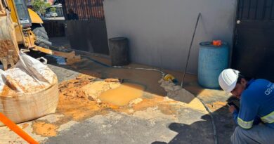 Ageman emite quatro notificações à Águas de Manaus por vazamentos e problemas na recomposição asfáltica