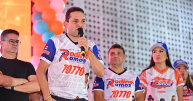 Rodinei Ramos lança candidatura a deputado estadual em evento com mais de 5 mil pessoas em Manaus