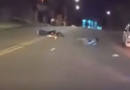 VÍDEO: Motociclista tenta escapar de abordagem da PM e cai durante fuga em Manaus