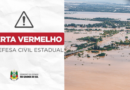 Alerta vermelho: Rio Grande do Sul tem risco muito alto de inundação e chuva pode superar 150 milímetros