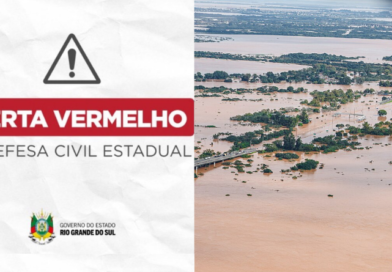 Alerta vermelho: Rio Grande do Sul tem risco muito alto de inundação e chuva pode superar 150 milímetros