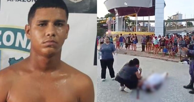 Vídeo; Homem morto na Ponta Negra tinha passagens pela polícia e era conhecido como ‘Vitinho’