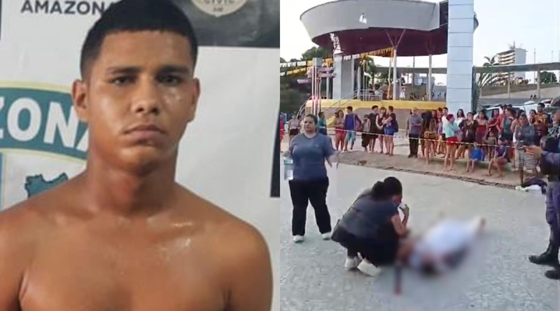 Vídeo; Homem morto na Ponta Negra tinha passagens pela polícia e era conhecido como ‘Vitinho’